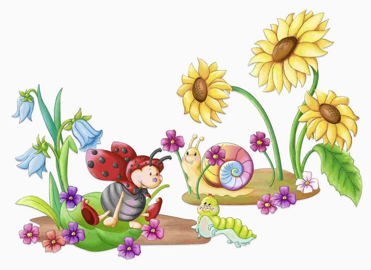 Produktbild: URSUS Wand- und Fensterbild "Sommer"