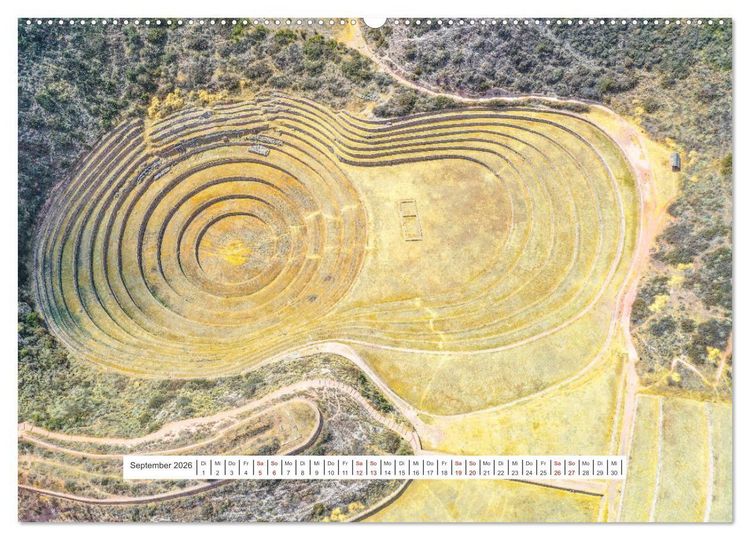 Produktbild: Cuzco und seine Region - Metropole der Inkas (hochwertiger Premium Wandkalender 2026 DIN A2 quer), Kunstdruck in Hochglanz