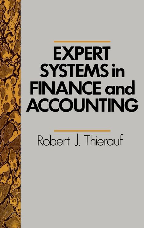 Produktbild: Expert Systems in Finance and Accounting