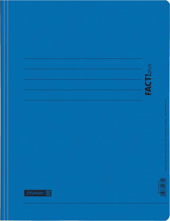 Produktbild: Brunnen Spiralhefter FACT!plus blau