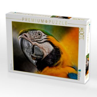 Produktbild: CALVENDO Puzzle Mein bunter Papagei | 1000 Teile Lege-Gr&ouml;&szlig;e 64x48cm Foto-Puzzle f&uuml;r gl&uuml;ckliche Stunden