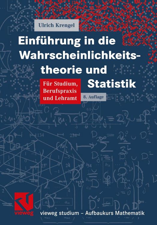Produktbild: Einf&uuml;hrung in die Wahrscheinlichkeitstheorie und Statistik
