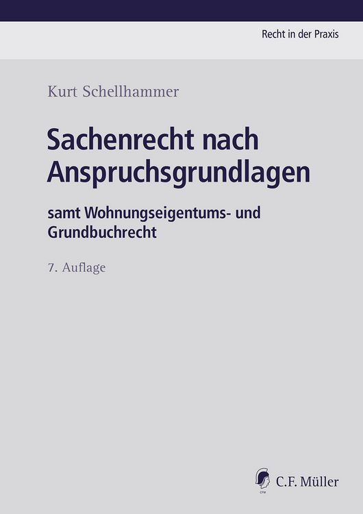 Produktbild: Sachenrecht nach Anspruchsgrundlagen