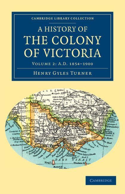 Produktbild: A History of the Colony of Victoria