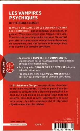 Produktbild: Les vampires psychiques