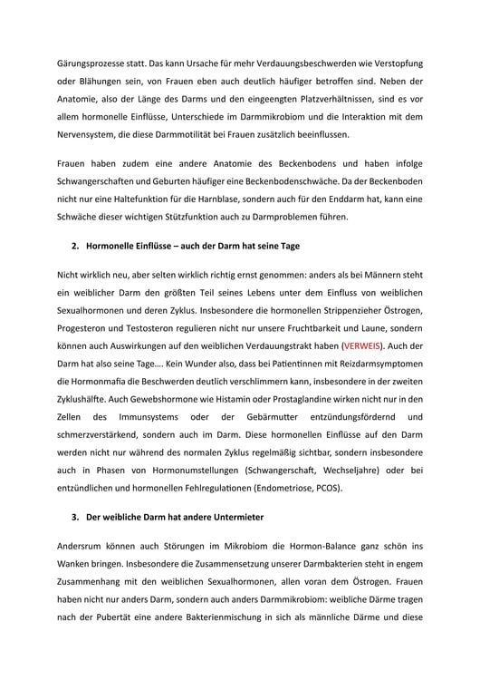 Produktbild: Frauen haben anders Darm