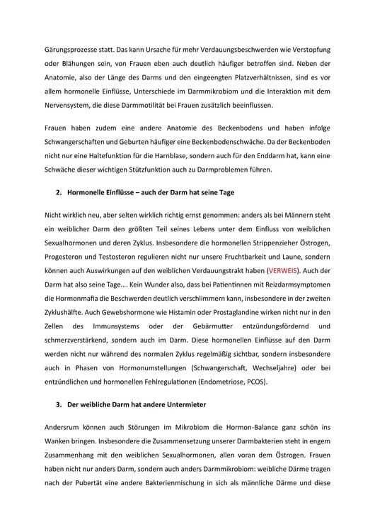 Produktbild: Frauen haben anders Darm