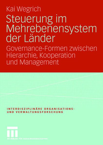 Produktbild: Steuerung im Mehrebenensystem der L&auml;nder