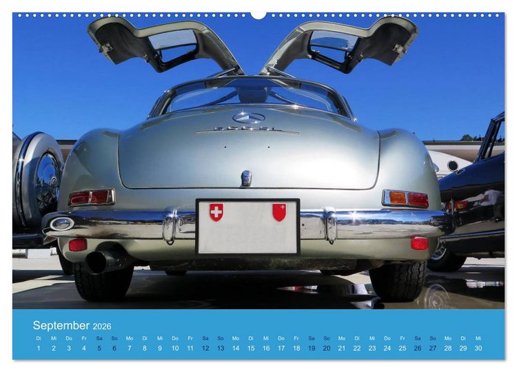 Produktbild: Mercedes Classics (hochwertiger Premium Wandkalender 2026 DIN A2 quer), Kunstdruck in Hochglanz