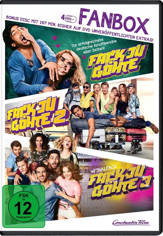 Produktbild: Fack Ju G&ouml;hte 1-3 - Fan Box (+ Bonus-Disc) [3 DVDs]