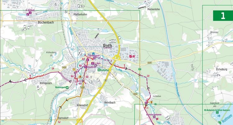 Produktbild: Fr&auml;nkischer WasserRadweg