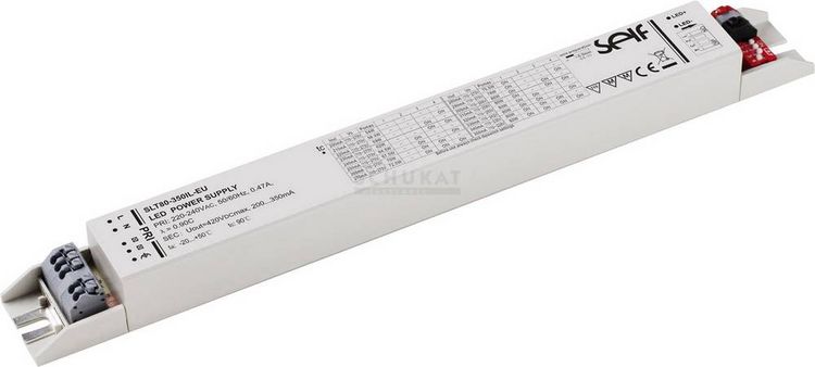 Produktbild: Self Electronics SLT80-700IL-EU LED-Treiber Konstantstrom 80 W 325 - 700 mA 60 - 246 V/DC einstellbar, &Uuml;berlastschutz, &Uuml;berspannung, nicht dimmbar