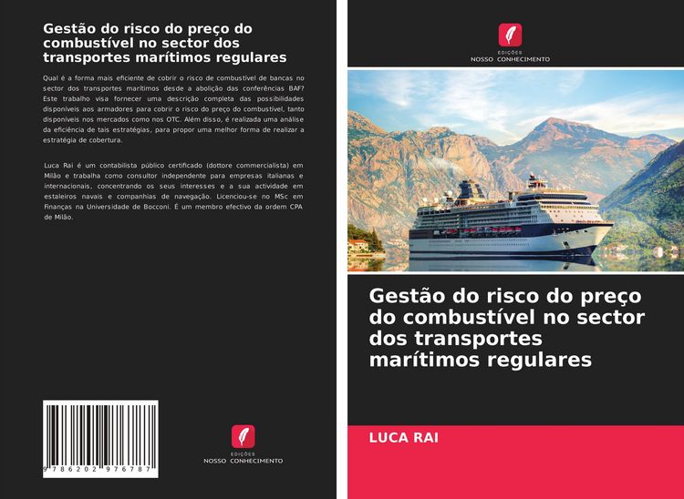 Produktbild: Gest&atilde;o do risco do pre&ccedil;o do combust&iacute;vel no sector dos transportes mar&iacute;timos regulares