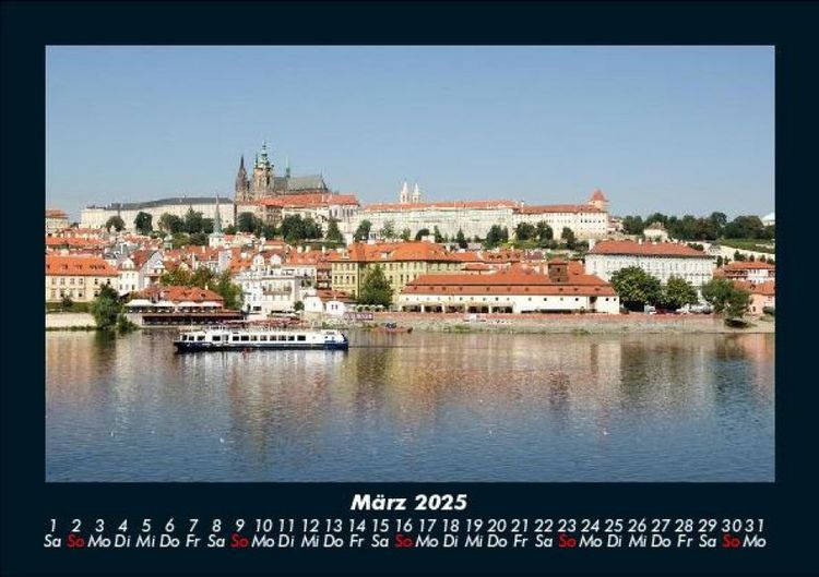 Produktbild: Prag 2025 Fotokalender DIN A5