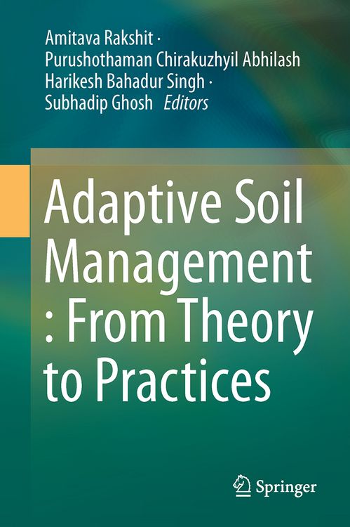 Produktbild: Adaptive Soil Management : From Theory to Practices