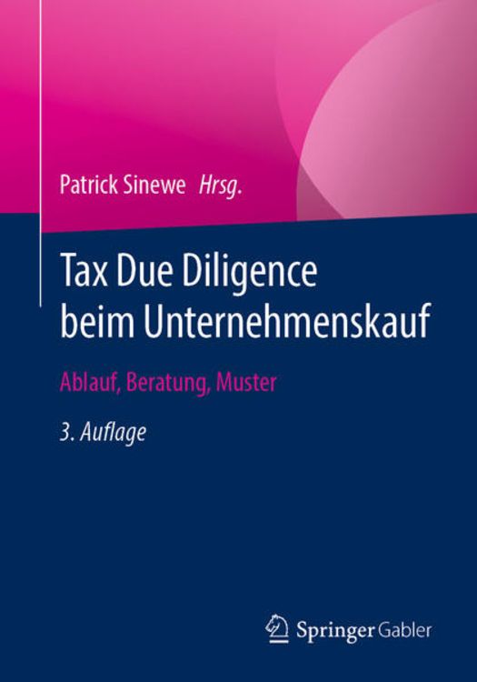 Produktbild: Tax Due Diligence beim Unternehmenskauf