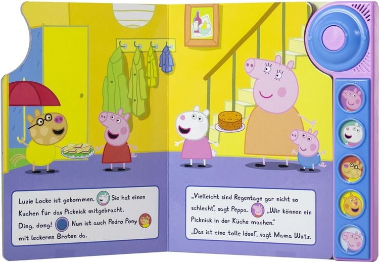 Produktbild: Peppa Pig - Ding, dong! Komm, wir spielen! - Soundbuch