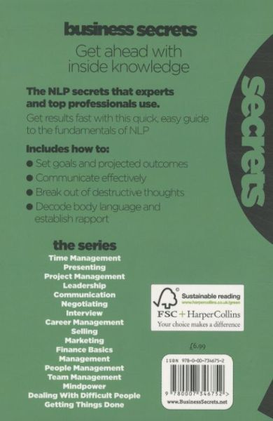 Produktbild: BUSINESS SECRETS NLP PB