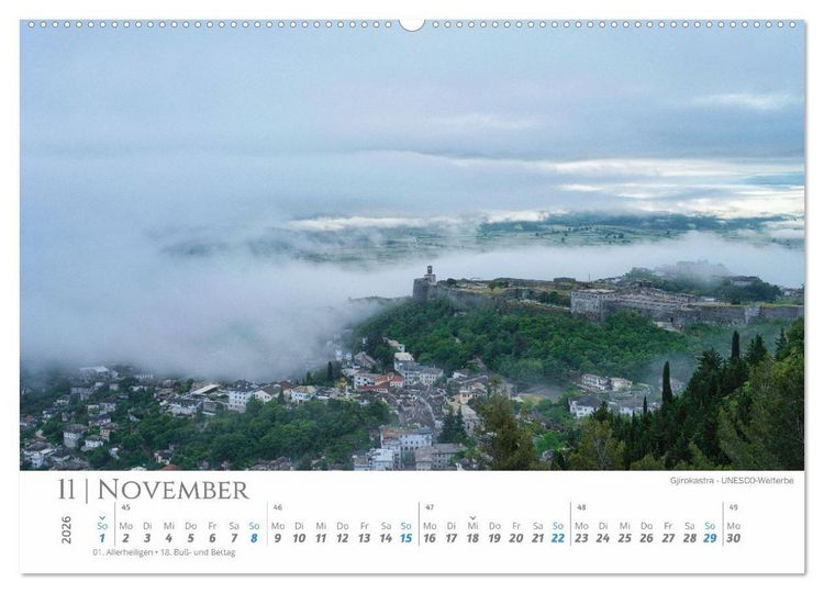 Produktbild: Albanien - wild, authentisch, abenteuerlich (hochwertiger Premium Wandkalender 2026 DIN A2 quer), Kunstdruck in Hochglanz