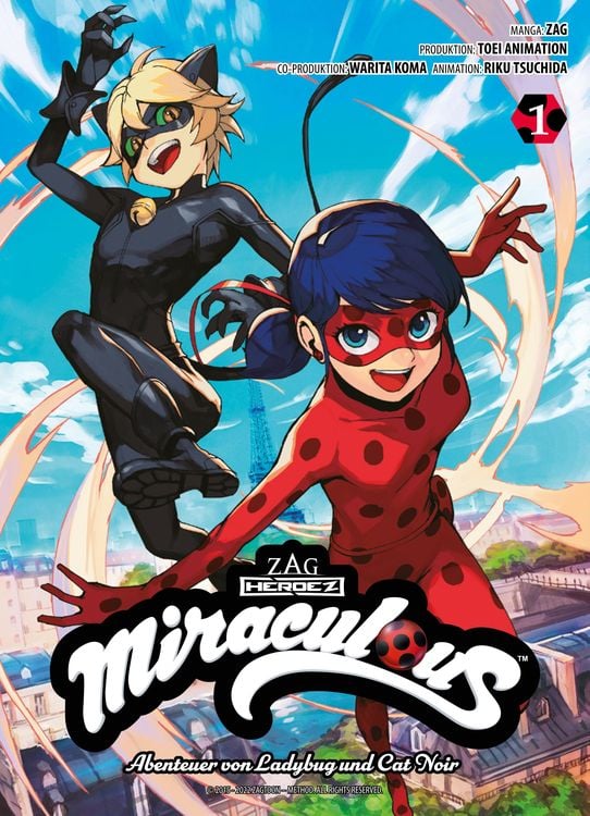 Produktbild: Miraculous, Band 1 - Abenteuer von Ladybug und Cat Noir