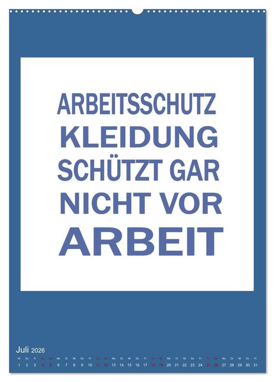Produktbild: Memo an mich (hochwertiger Premium Wandkalender 2026 DIN A2 hoch), Kunstdruck in Hochglanz