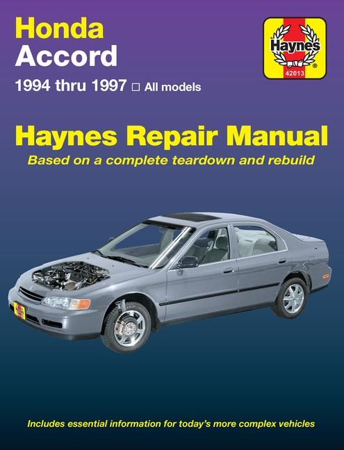Produktbild: Haynes, J: Honda Accord 1994-97