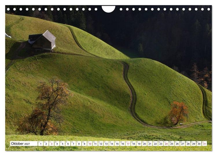 Produktbild: Unteremmental (Wandkalender 2027 DIN A4 quer), CALVENDO Monatskalender