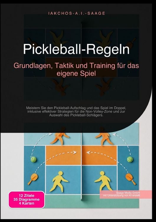 Produktbild: Pickleball-Regeln: Grundlagen, Taktik und Training f&uuml;r das eigene Spiel