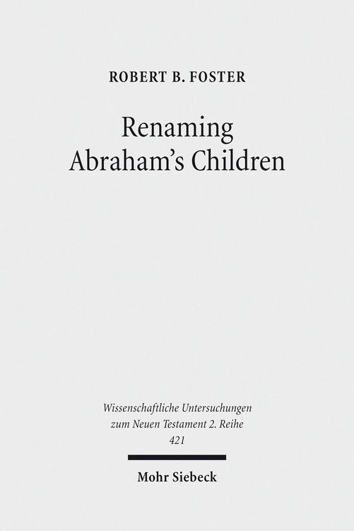 Produktbild: Renaming Abraham's Children
