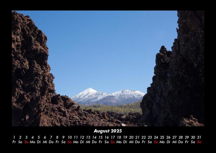 Produktbild: Bergige Welten 2025 Fotokalender DIN A3