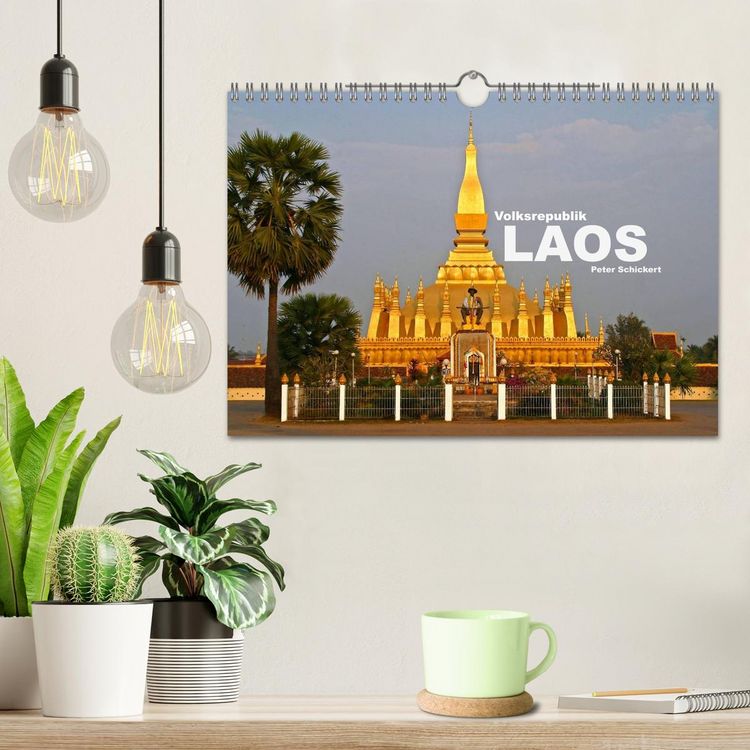 Produktbild: Volksrepublik Laos (Wandkalender 2026 DIN A4 quer), CALVENDO Monatskalender