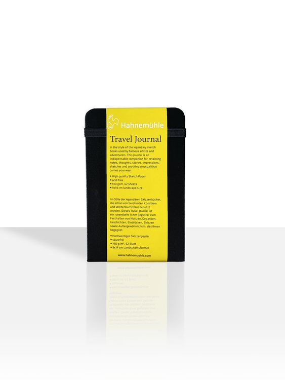 Produktbild: Hahnem&uuml;hle Papier Travel Journal, 9 x 14 cm Querformat, 140 g/m&sup2;