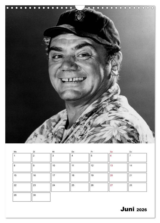 Produktbild: Leinwandhelden. Unvergessene Filmstars (Wandkalender 2026 DIN A3 hoch), CALVENDO Monatskalender