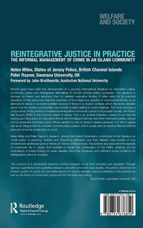 Produktbild: Reintegrative Justice in Practice