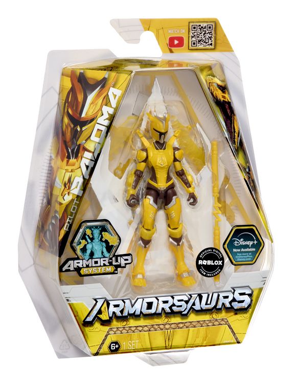 Produktbild: Armorsaurs 3.75 Figure- Raptor Pilot (Paloma Silva)