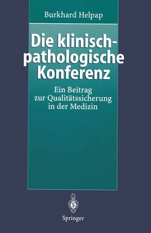 Produktbild: Die klinisch-pathologische Konferenz