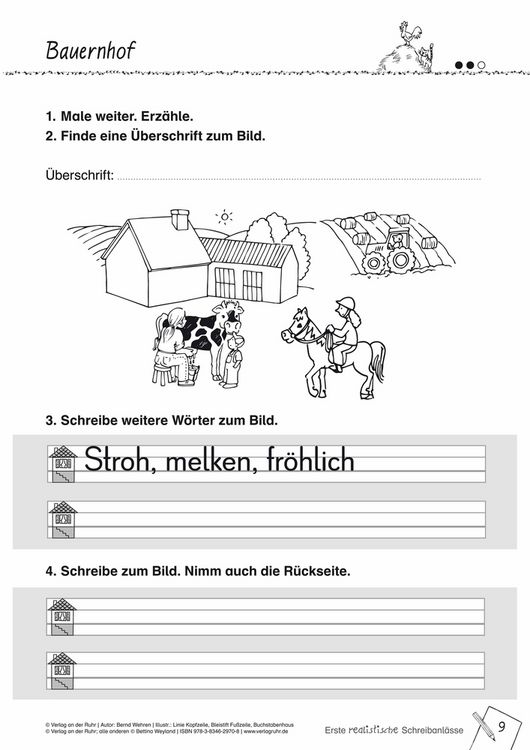 Produktbild: Bilder erz&auml;hlen Geschichten &ndash; Erste realistische Schreibanl&auml;sse