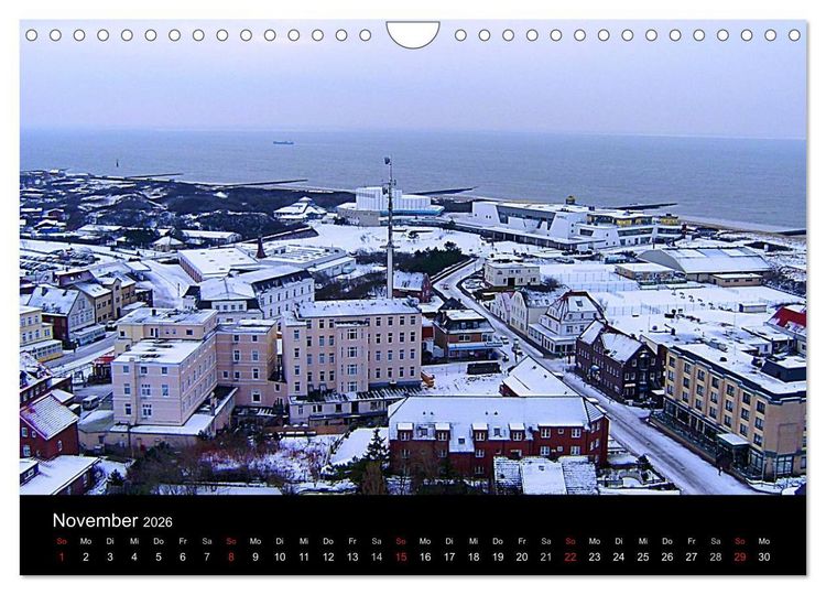 Produktbild: Borkum (Wandkalender 2026 DIN A4 quer), CALVENDO Monatskalender