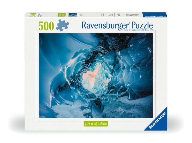 Produktbild: Erwachsenenpuzzle 500 Teile - Im Auge des Gletschers