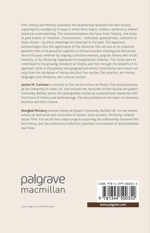 Produktbild: Film, History and Memory