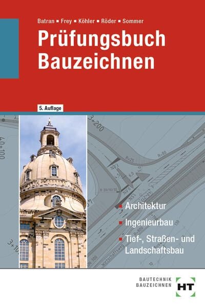 Produktbild: Pr&uuml;fungsbuch Bauzeichnen