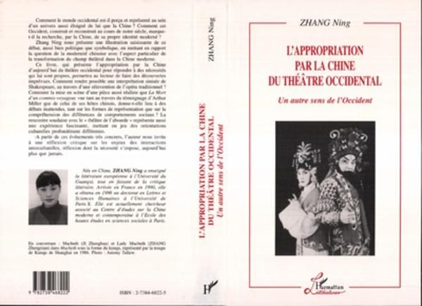 Produktbild: L'appropriation par la Chine du Th&eacute;&acirc;tre Occidental