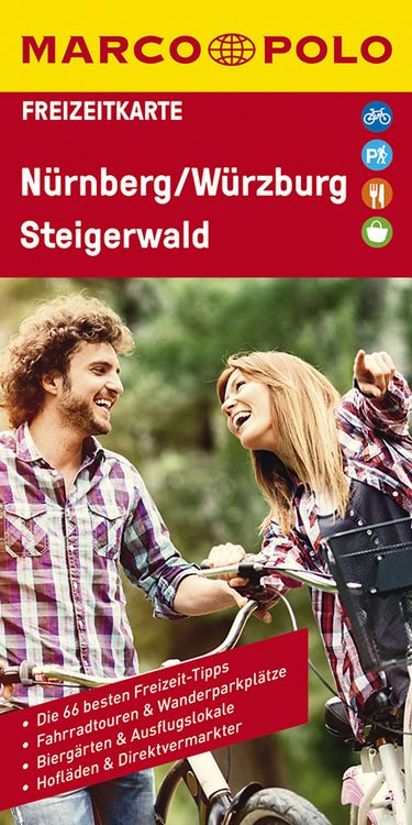 Produktbild: MARCO POLO Freizeitkarte 33 N&uuml;rnberg, W&uuml;rzburg, Steigerwald 1:100.000