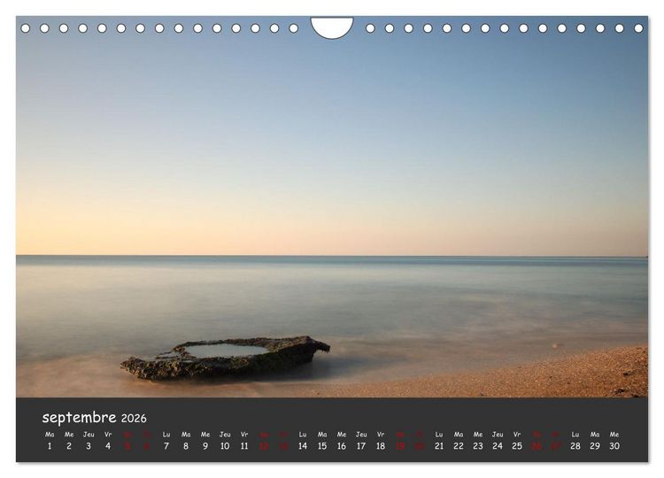 Produktbild: Le Cap d'Agde - Terre volcanique (Calendrier mural 2026 DIN A4 vertical), CALVENDO calendrier mensuel