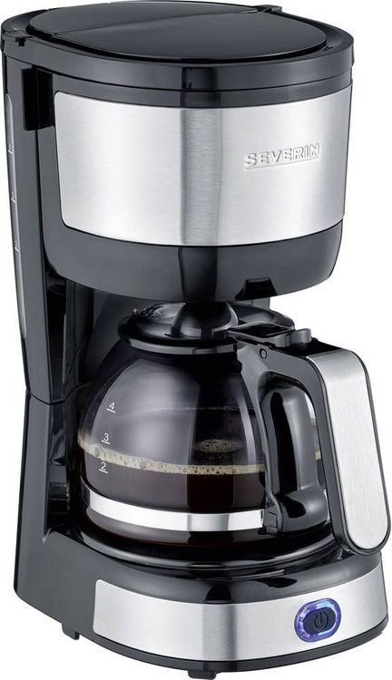 Severin KA 4808 Kaffeemaschine Schwarz Fassungsvermögen Tassen=4