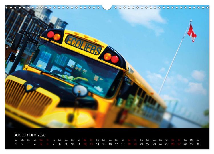 Produktbild: Couleurs pop sur Montr&eacute;al (Calendrier mural 2026 DIN A3 vertical), CALVENDO calendrier mensuel