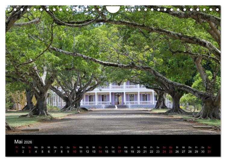 Produktbild: Trauminsel Mauritius (Wandkalender 2026 DIN A4 quer), CALVENDO Monatskalender