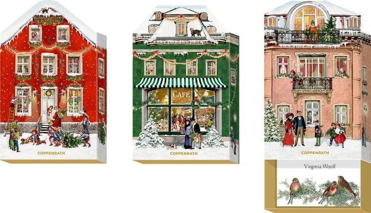 Produktbild: Mein kl. Weihnachtshaus, Schachtel-Adventskal., sort. (Behr)