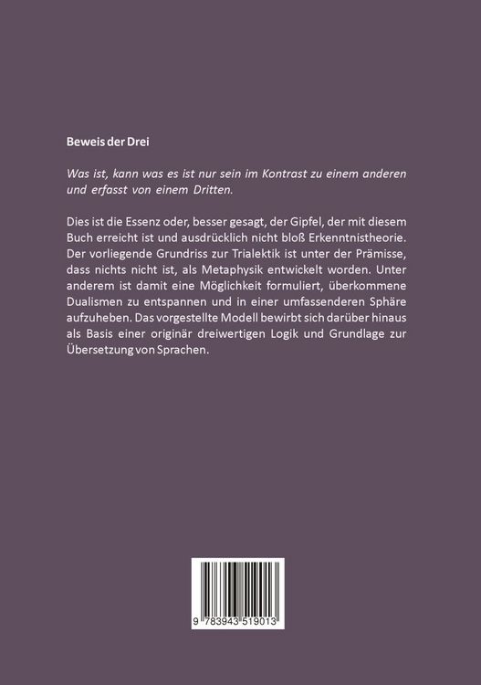 Produktbild: Trialektik