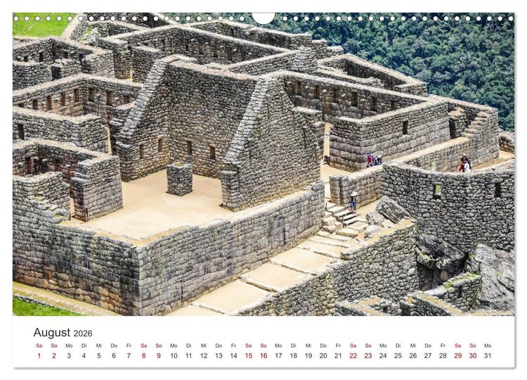 Produktbild: Macchu Picchu (Wandkalender 2026 DIN A3 quer), CALVENDO Monatskalender